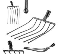 Fourche funéraire KADAX sans manche, fourche à pommes de terre, fourche en pi...