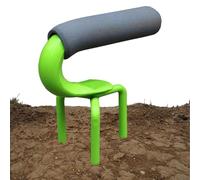 FOURCHE GARDEN POUR ENTRAÎNEMENT SECT, OUTIL DE GARDENT CULTIVATEUR MAIN,Cultivateur à main en acier lourd | Outil de mauvaises herbes de poignée ergonomique résistant à la rouille pour les rotations