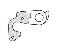 FOURCHE GH-112 UNION CHANGEMENT DE VÉLO ALUMINIUM DE RECHANGE