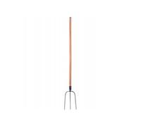 Fourche KADAX à foin 3 dents Fourche à fumier de jardin économique avec poignée