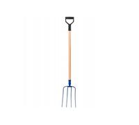 Fourche KADAX à foin à 4 dents Fourche à fumier de jardin commerciale avec poignée