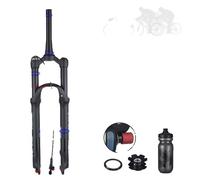Fourche pneumatique de vélo BOLANY, réglage du rebond, suspension de VTT, télécommande conique 27B