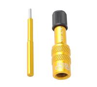 Fourche pneumatique pour vélo - Adaptateur de Valve de Fourche pour vélo | Buse de convertisseur d'extension Prestaa d'extension de Valve antidérapante, Accessoires de Pompe à Pneu