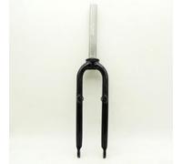 Fourche pour vtt 20" Alliage Aluminium Espace 74mm Frein pour v | Alliage aluminium léger, tube 28.6mm, espace 74mm, compatible vélo pliant 20", installation rapide(Black)