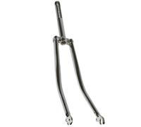 Fourche rigide cintré pivot fileté P2R 650B Argenté