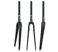 Fourche rigide de vélo de route en carbone 700C fourche avant à conique | Frein sur jante/C fourche de vélo de piste/pignon fixe à dégagement rapide 9*100mm, pneus max 700C*32C
