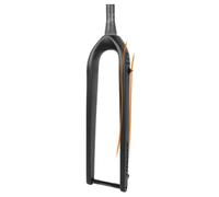Fourche Rigide pour VTT 27,5/29 Pouces, Fourche Tout Carbone, Tube Conique 1-1/2", axe traversant 15 x 100/110 mm, Frein à Disque, Fourche Avant, acheminement Externe et Interne (2