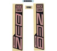 Fourche RockShox DecalKit ZEB Ult. 27/29' 11.4018.105.051,film cuivre mat pour sw, cuivre (1 kit)