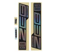 Fourche RockShox DecalKit ZEB Ult. 27/29' 11.4018.105.053,gloss film Rainbo pour sw (1 kit)