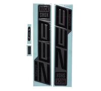 Fourche RockShox DecalKit ZEB Ult. 27/29' 11.4018.105.054,Gloss Black pour gris mat, gris (1 kit)