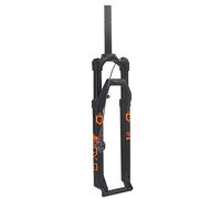 Fourche Suspendue pour VTT 26/27,5/29 Pouces, débattement de 110 mm, Fourche pneumatique Droite 1-1/8, Verrouillage à Distance QR Avant 9 mm, Cross-Country/am