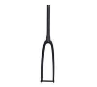 Fourche Vélo Route Fibre Carbone 28C, Fourche Avant Non Amortie, Axe Traversant, 3K Mat Tapered Steerer - Léger et Rigide, Contrôle Précis, Parfait pour Cyclistes Passionnés