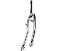 Fourche Vtc 28" Chromee D22.2 Filete A Tasseaux 1 Multicolore