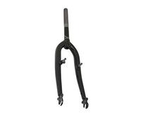 Fourche VTT 20" Rigide CINTREE Acier Noir avec TASSEAUX Pivot (200-140mm) FILETE 1"-22,2 Interieur
