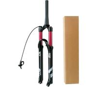 Fourche VTT 26 27.5 29 Absorbeur De Vélo Alliage D’Aluminium 1-1/8 Tube Droit Vélo Suspension Pivot Fourches Air Voyage 140mm