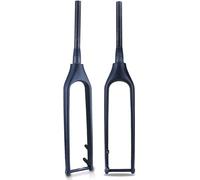 Fourche VTT 26/27.5/29" Ih Fourche Rigide Conique Full Carbon Fiber 15x110mm Thru Axle Bike Fork Disc Brake Tube Conique Fourche Avant De Vélo sans Filetage Ultra Light, Matte Black, 29''