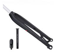 Fourche VTT 26 27,5 29 Pouces Rigide Axe Traversant 1-1/8" Passage de Câbles Interne Freins à Disque.