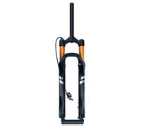 Fourche VTT 26/27.5/29“ Suspension Pneumatique De Frein À Disque QR 9mm | Course 120mm Réglage Du Retour Pivot Droit/Conique Verrouillage Manuel Fourche Alliage D'Aluminium