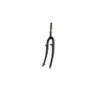 Fourche vtt 26" acier noire filetee 1" v-brake a tasseaux