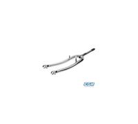 Fourche vtt 26" acier chromee filetee 1" v-brake a tasseaux