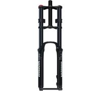 Fourche VTT à suspension pneumatique 26/27,5/29 pouces, double té, axe traversant 15×100/110 mm, pivot droit 1-1/8", débattement 180 mm, blocage manuel, compatible freins à disque A,27.5in/100mm