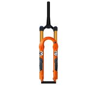 Fourche VTT Pneumatique 26/27.5/29" Droite/Tapée Fourche De Suspendue QR9mm | Verrouillage Manuel Course 120mm Réglage De L'Amortissement Fourche Frein À Disque En Aluminium