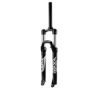 Fourche VTT réglable-blocable au guidon deb. 100mm pivot lisse 295mm 1''1-8-28,6 éxterieur compatible disc Zoom Vaxa 28 -