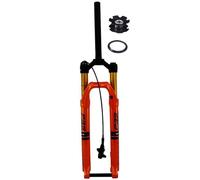 Fourche VTT SuspeSXSaelciunion 27,5 29 Pouces, Tube Droit 28,6 mm, Fourche Avant à Ressort pour VTT, axe traversant 15 x 100 mm, débattement 120 mm, Frein à Disque pour vélo XC AM