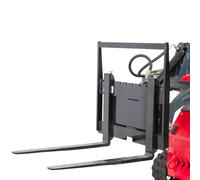 Fourches à palettes à réglage manuel pour mini chargeurs MLD MW Tools MLAC4
