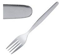 GardenGrill Fourchette pour enfant Kelso – 145 mm acier inoxydable 18/0, lot de 12, argent