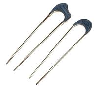 Fourchette à cheveux 2 pièces, épingles à cheveux en forme de U en métal de 4.3 pouces, épingle française Vintage, épingles coiffure antidérapantes pour femmes