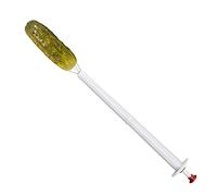 Fourchette à cornichons, Pince à cornichons de 8 Pouces à 4 Griffes, ramasser des cornichons pour Cuisines, Restaurants, hôtels, boulangeries, épiceries, ramasser des cornichons poivrons dans