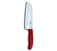 Fourchette à découper - Victorinox - 6.8521.17B - Acier inoxydable - Rouge - 6 pouces