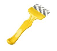 Fourchette à Désoperculer en Acier Inoxydable pour Apiculture, 21 Dents avec Manche, Outil pour Récolte de Miel et Entretien des Ruches, Grattoir à Cire pour Rayons, Accessoire Apiculteur Durables