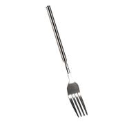 Fourchette à Dîner en Acier Inoxydable, Fourchette Télescopique Réglable pour Barbecue, Fourchette Extensible, Fourchette Longue, Fourchette à Griller, Fourchette Extra Longue,