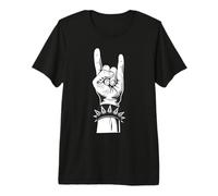 Fourchette à Frites Metalhand & Roll Rocker T-Shirt Haut de Gamme