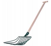 KADAX Fourchette ŕ Pommes de Terre, Fourchette ŕ Foin, Fourchette ŕ Foin, Fourchette ŕ fumier en Acier, Fourchette pour Pommes de Terre, Jardin avec 10 Dents, (poignée en T)