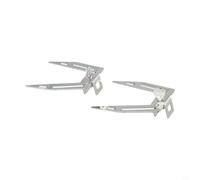 Fourchette à rôtir robuste de 25,6 cm pour lanières de poulet (fourchette à | Convient aux friteuses à air, rotation fluide, résultats de cuisson uniformes, construction en acier inoxydable