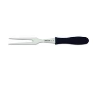 Fourchette À Tranchée Arcos Couleur - Prof 290325 Acier Inoxydable Nitrum Et Mango Polypropylène Noir Ergonomique Et Lame De 18 Cm, Vitrine.
