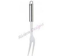 kela Fourchette à viande acier inoxydable 32 cm RONDO, fourchette à griller, fourchette à découper lavable au lave-vaisselle, brillant