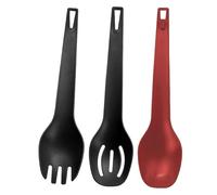 Fourchette Amovible 3 En 1 - Ustensile De Cuisine Multifonctionnel, Cuillère À Salade Et Spatule, Cuillère De Cuisine | Outil De Service Pour Appartement, Restaurant, Camping, Pique-nique, Dortoir | E