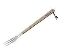 Barbecook Fourchette barbecue, Acier Inox/Bouleau FSC, 46 cm