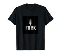 Fourchette Couverts Costume pour Amateurs de Manger T-Shirt