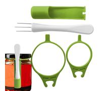 Fourchette De Pot De Cornichon - Fourchettes À Cornichons | Outil De Saisie De Cornichon Pour Pot | Fourchette À Olive À Long Manche | Outil De Cueillette De Cornichons Multifonction Gadget De Cuisine