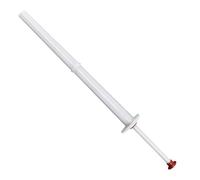 Fourchette de ramassage de cornichons - 20,3 cm - 4 dents - Fourchette de service pour cornichons - Multifonction en acier inoxydable - Pour cornichons, poivrons, fruits et desserts