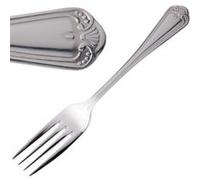 GardenGrill Fourchettes de table Olympia Jesmond Lot de 12 en acier inoxydable 18/0 197 mm