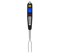 Fourchette de thermomètre à Viande EVTSCAN, Fourchette de Cuisson numérique, Fourchette de thermomètre à Lecture instantanée, utilisée pour la Cuisine, Les grillades, Le Fumeur, Le Barbecue