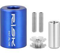 Fourchette De Vélo Écrou Étoile Set,Outil D'installation D'écrou Étoile Pour Fourche De Vélo,Accessoires Pour Vélo De Réparation,Convient À La Plupart Des Vélos