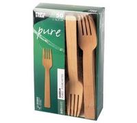 Fourchette en bambou 'pure', longueur: 165 mm, par50