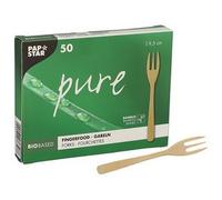 Fourchette Fingerfood 'pure', 95 mm, naturel